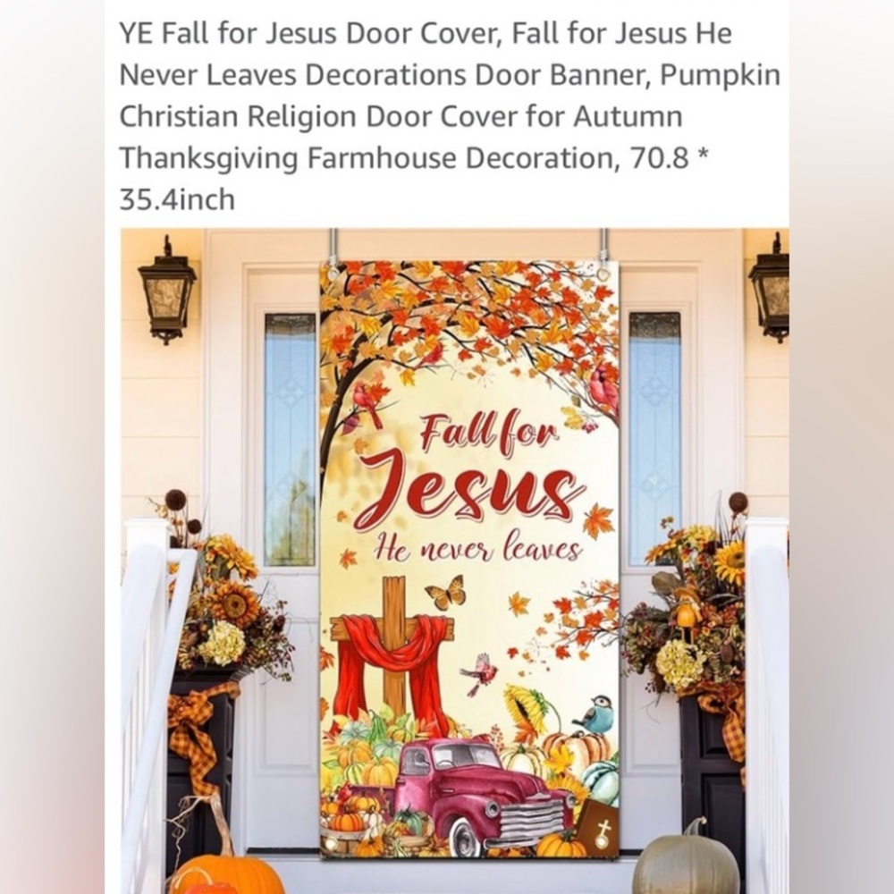 Autumn Faith Tapestry by - Picture 2 of 6